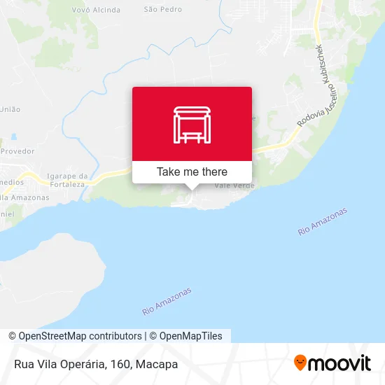 Rua Vila Operária, 160 map