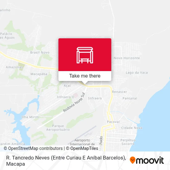 R. Tancredo Neves (Entre Curiau E Aníbal Barcelos) map