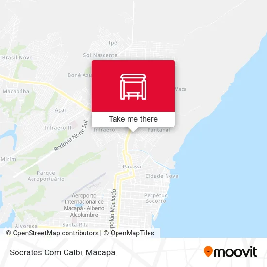 Sócrates Com Calbi map