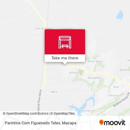 Parintins Com Figueiredo Teles map