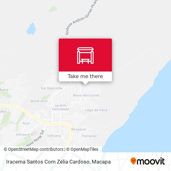 Iracema Santos Com Zélia Cardoso map