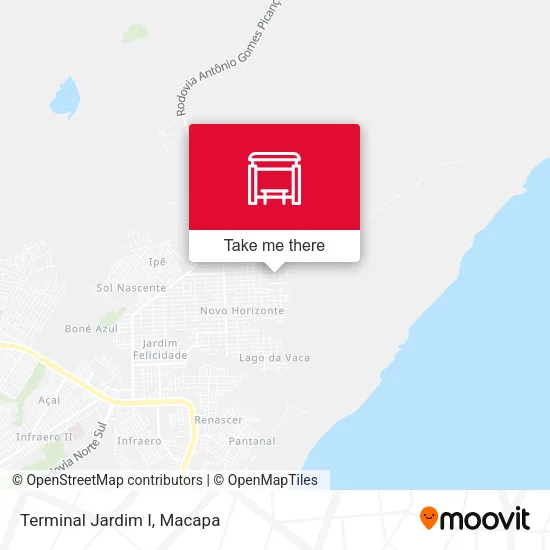 Terminal Jardim I map