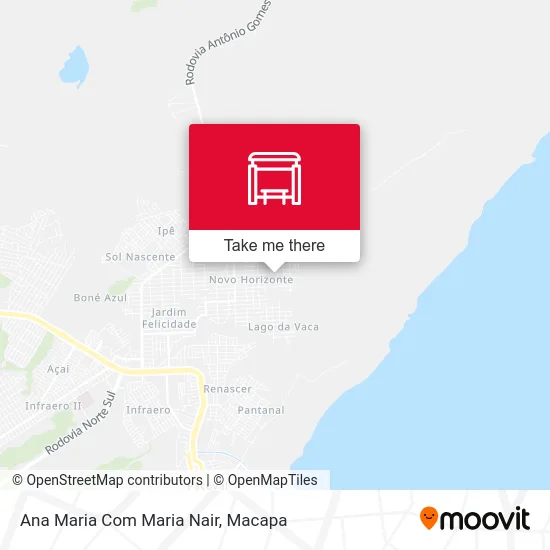 Ana Maria Com Maria Nair map