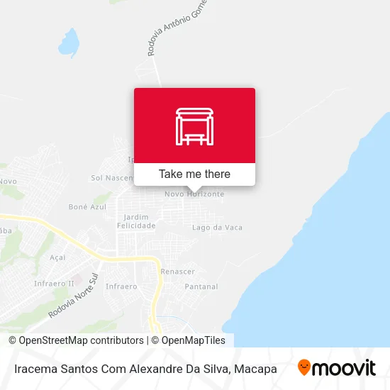 Iracema Santos Com Alexandre Da Silva map