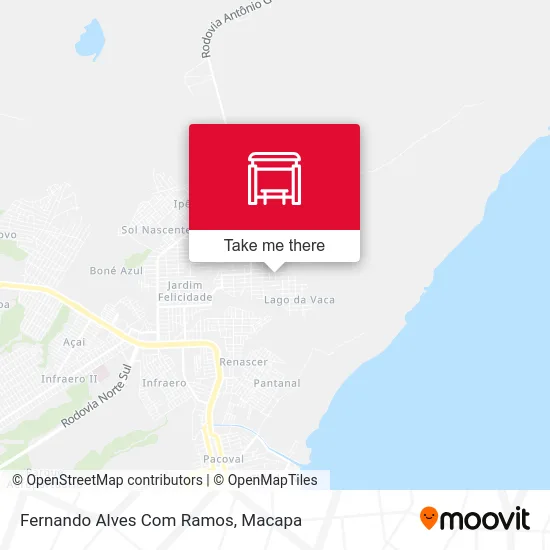 Fernando Alves Com Ramos map