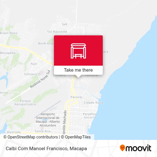 Calbi Com Manoel Francisco map