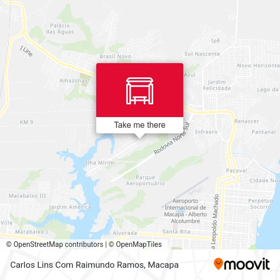 Carlos Lins Com Raimundo Ramos map