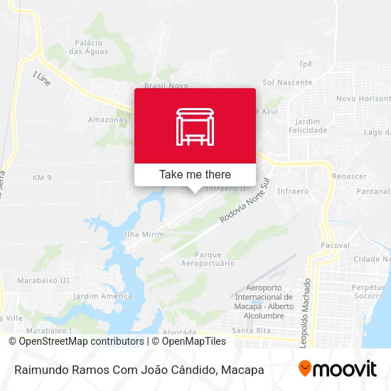 Mapa Raimundo Ramos Com João Cândido