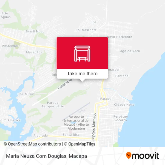 Maria Neuza Com Douglas map