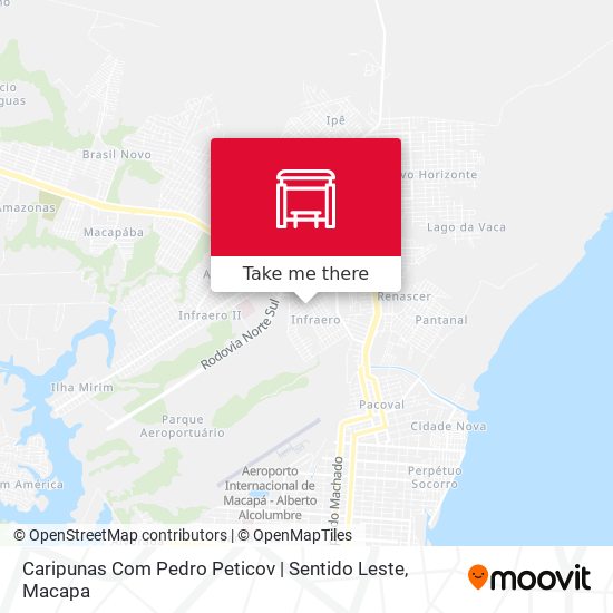 Caripunas Com Pedro Peticov | Sentido Leste map