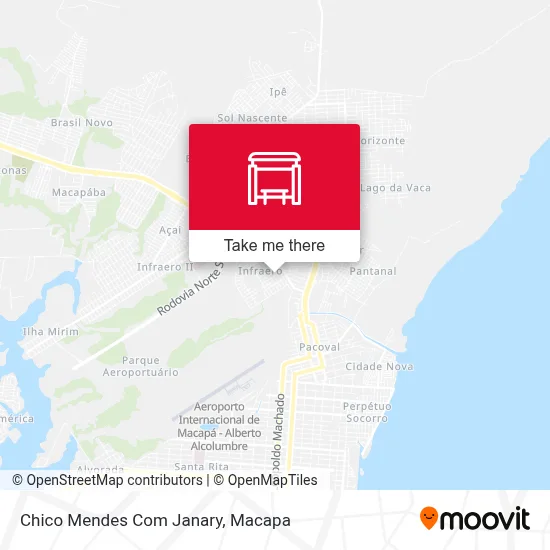 Chico Mendes Com Janary map