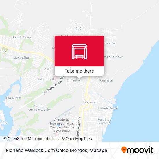 Floriano Waldeck Com Chico Mendes map