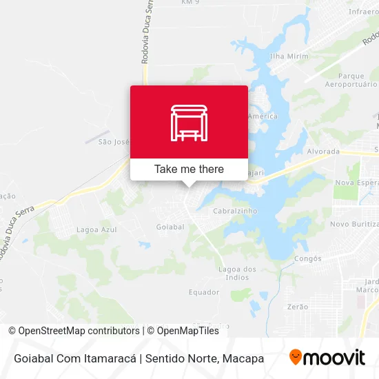 Goiabal Com Itamaracá | Sentido Norte map