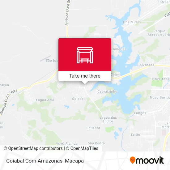 Goiabal Com Amazonas map
