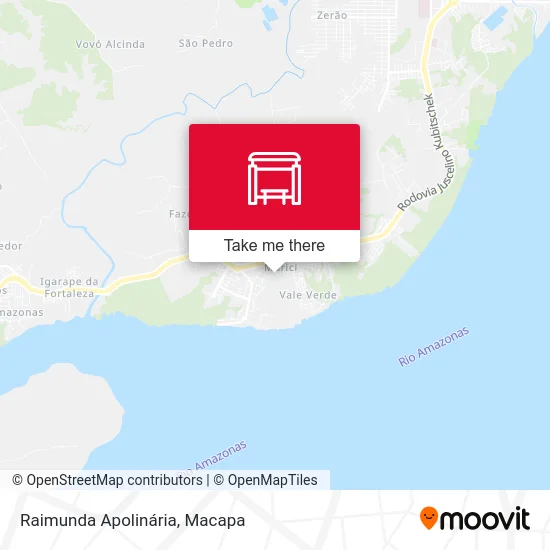 Raimunda Apolinária map