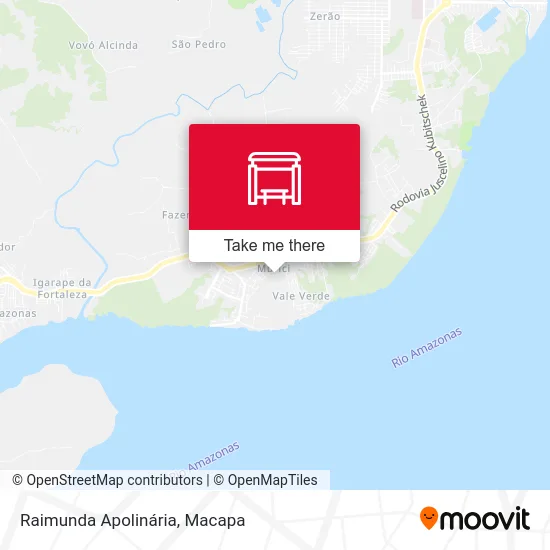 Raimunda Apolinária map