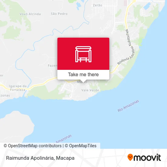 Raimunda Apolinária map