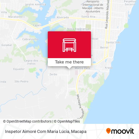Inspetor Aimoré Com Maria Lúcia map