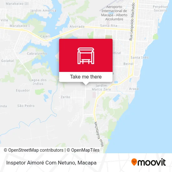 Inspetor Aimoré Com Netuno map