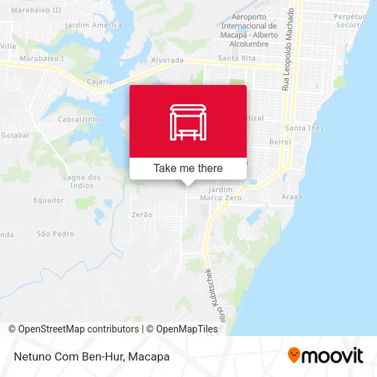 Netuno Com Ben-Hur map
