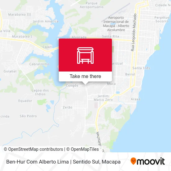 Ben-Hur Com Alberto Lima | Sentido Sul map