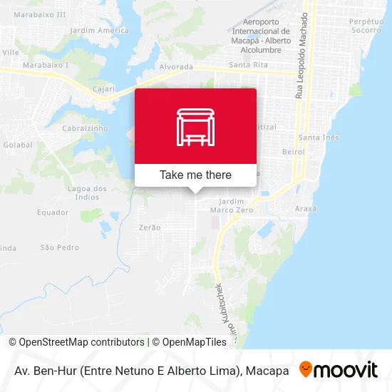 Av. Ben-Hur (Entre Netuno E Alberto Lima) map
