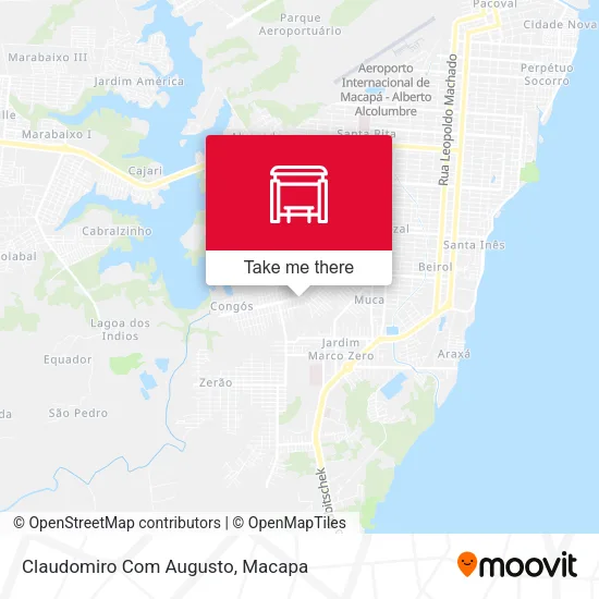 Claudomiro Com Augusto map