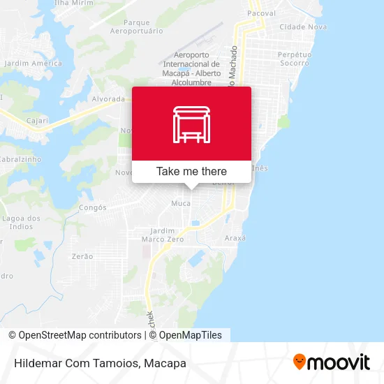 Hildemar Com Tamoios map