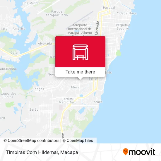 Timbiras Com Hildemar map