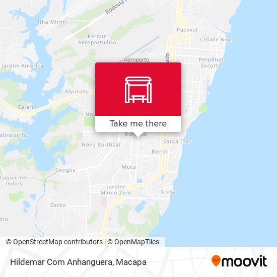 Hildemar Com Anhanguera map