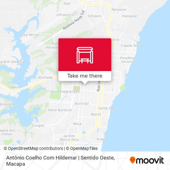 Antônio Coelho Com Hildemar | Sentido Oeste map
