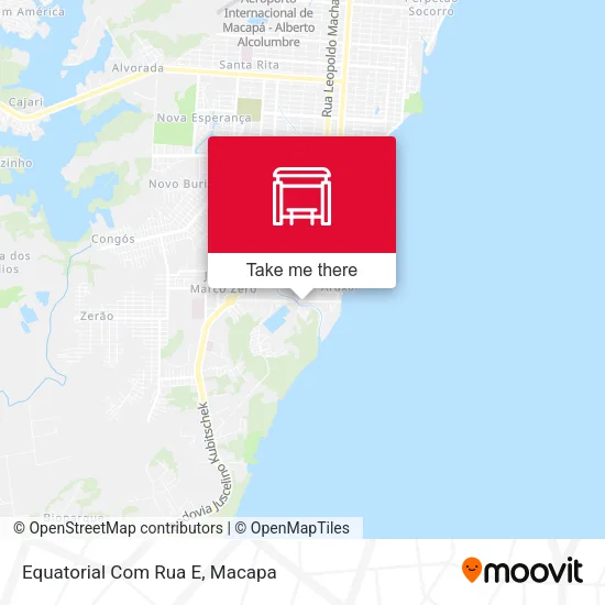Equatorial Com Rua E map