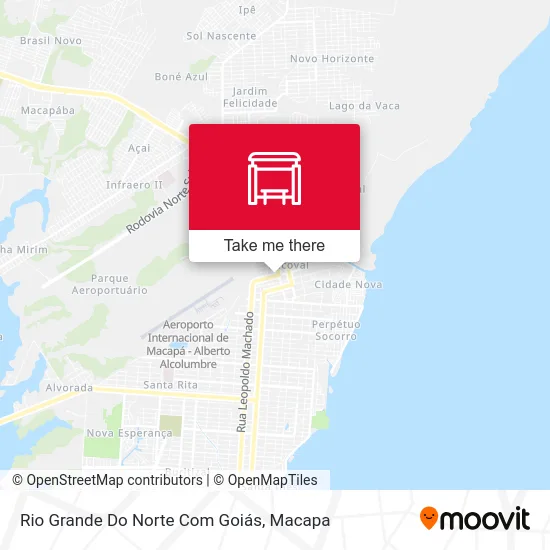 Rio Grande Do Norte Com Goiás map