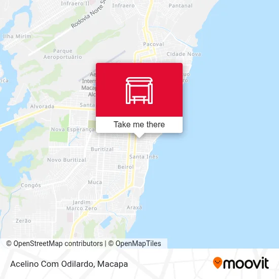 Acelino Com Odilardo map