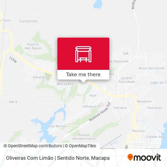 Oliveiras Com Limão | Sentido Norte map