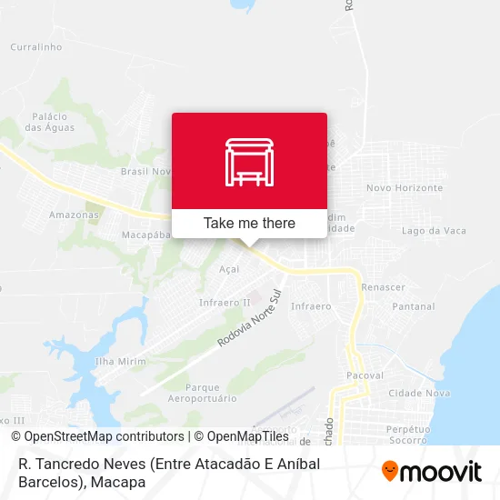 R. Tancredo Neves (Entre Atacadão E Aníbal Barcelos) map