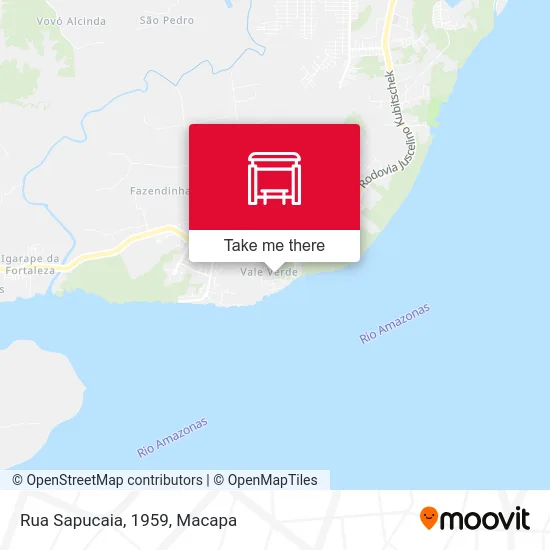 Rua Sapucaia, 1959 map