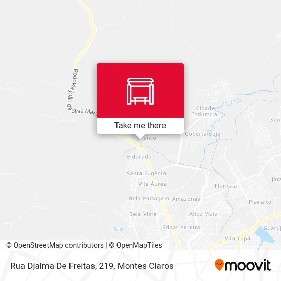 Rua Djalma De Freitas, 219 map