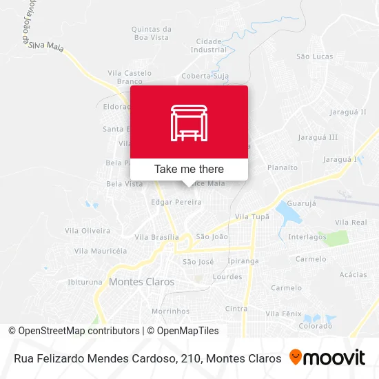 Rua Felizardo Mendes Cardoso, 210 map