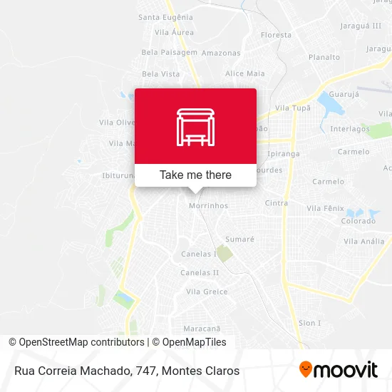 Rua Correia Machado, 747 map