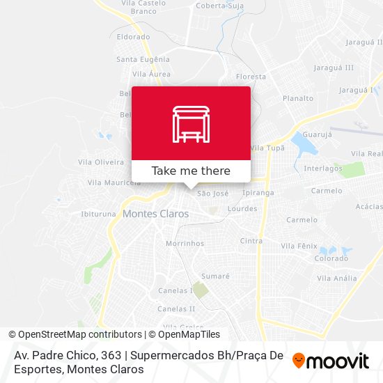 Av. Padre Chico, 363 | Supermercados Bh / Praça De Esportes map