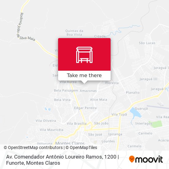 Av. Comendador Antônio Loureiro Ramos, 1200 | Funorte map