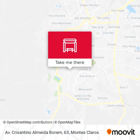 Av. Crisantino Almeida Borem, 63 map