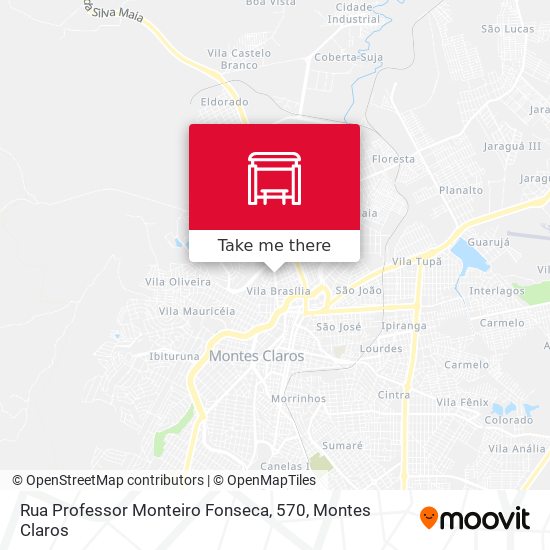 Rua Professor Monteiro Fonseca, 570 map