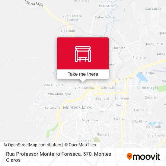 Rua Professor Monteiro Fonseca, 570 map
