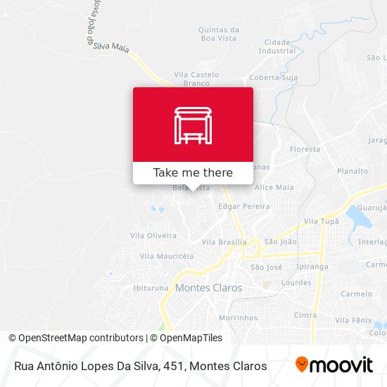 Rua Antônio Lopes Da Silva, 451 map