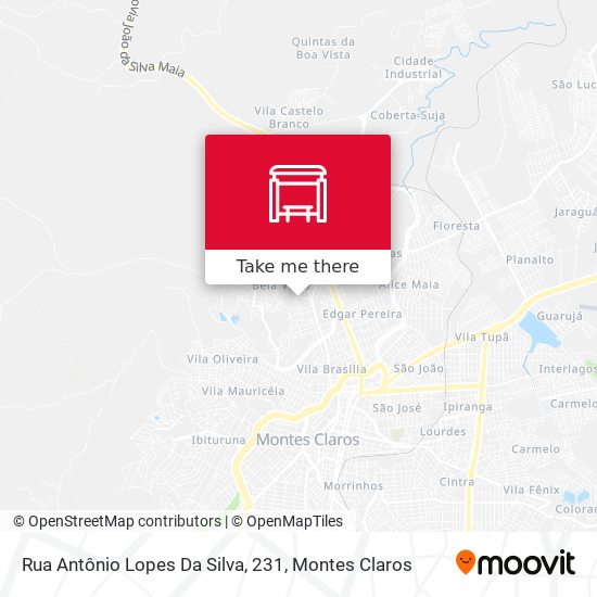 Rua Antônio Lopes Da Silva, 231 map