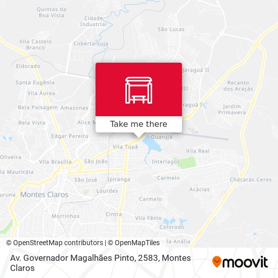 Av. Governador Magalhães Pinto, 2583 map
