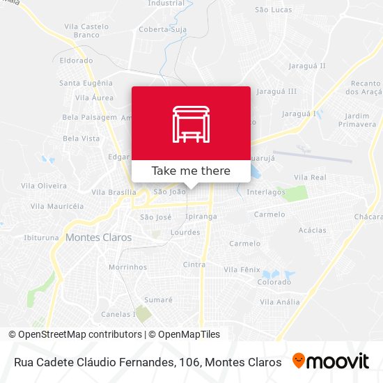 Rua Cadete Cláudio Fernandes, 106 map