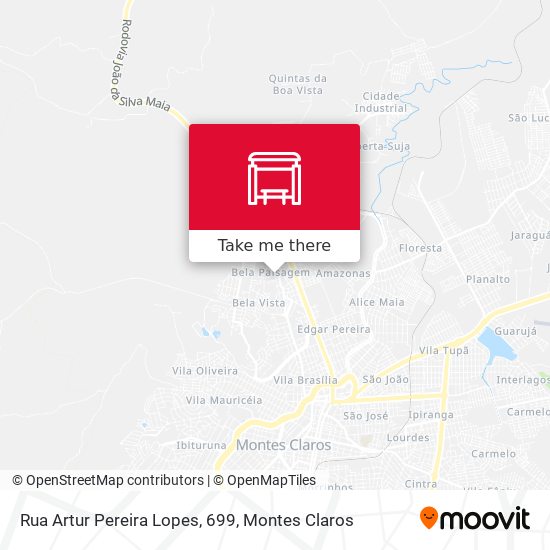 Rua Artur Pereira Lopes, 699 map